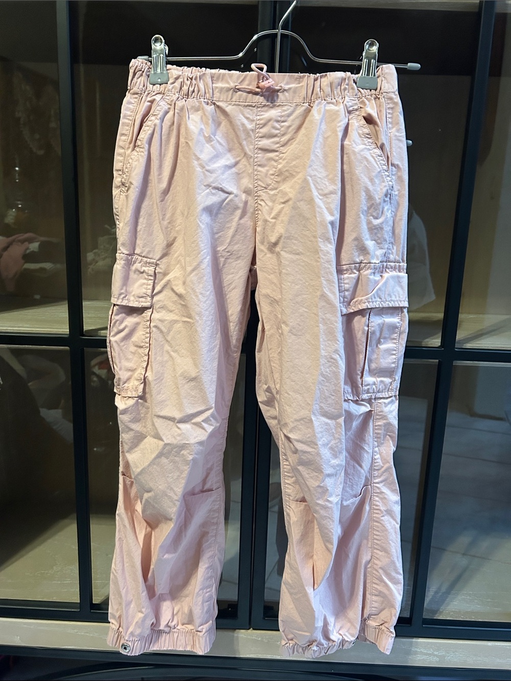GAP Light Pink Cargo Jogger Pants for Kids